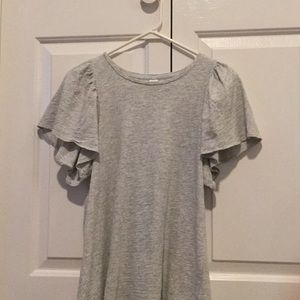 Old navy shirt with ruffles